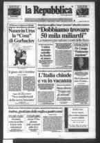 giornale/RAV0037040/1991/n. 157 del  27 luglio